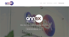 Desktop Screenshot of annexsolutions.co.uk